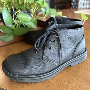 Dr. Martens Black Leather Men's Boots